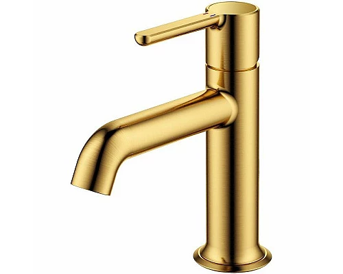 Купить Смеситель для раковины Cezares Eco ECO-LS-BORO-W0 Брашированное золото в магазине сантехники Santeh-Crystal.ru