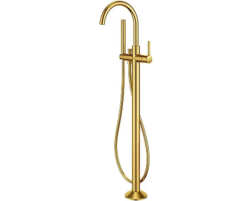 Заказать Смеситель для ванны Cezares Eco ECO-VDP-BORO Брашированное золото в магазине сантехники Santeh-Crystal.ru