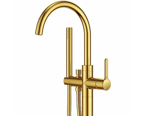 Заказать Смеситель для ванны Cezares Eco ECO-VDP-BORO Брашированное золото в магазине сантехники Santeh-Crystal.ru