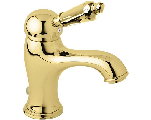 Заказать Смеситель для раковины Cezares Elite ELITE-LSM1-03/24-M Золото 24 карата в магазине сантехники Santeh-Crystal.ru