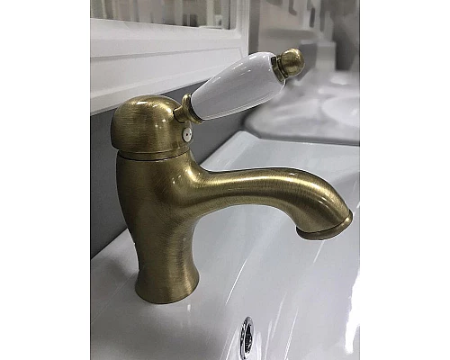 Купить Смеситель для раковины Cezares Elite ELITE-LSM1-02-Bi Бронза в магазине сантехники Santeh-Crystal.ru