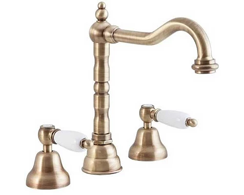 Заказать Смеситель для раковины Cezares First FIRST-BLS2-02-Bi Бронза в магазине сантехники Santeh-Crystal.ru