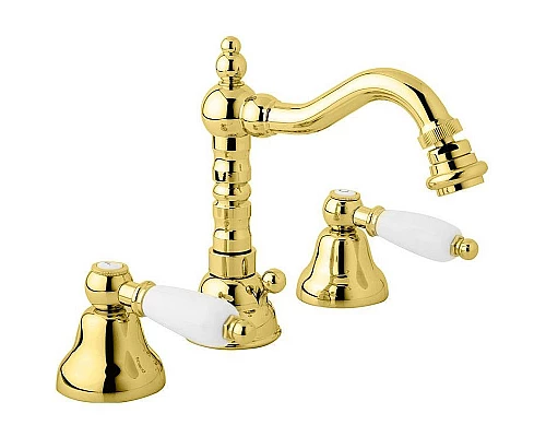 Заказать Смеситель для биде Cezares FIRST-BBS2-03/24-Bi Золото 24 карат в магазине сантехники Santeh-Crystal.ru