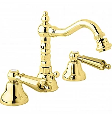 Смеситель для биде Cezares First-BBS2-03/24-M Золото 24 карат