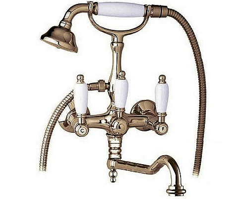 Приобрести Смеситель для ванны Cezares First VDF FIRST-VDF-02-Bi Бронза в магазине сантехники Santeh-Crystal.ru
