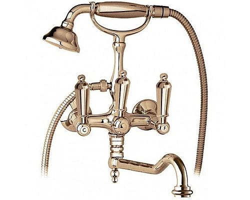 Приобрести Смеситель для ванны Cezares First VDF FIRST-VDF-02-M Бронза в магазине сантехники Santeh-Crystal.ru