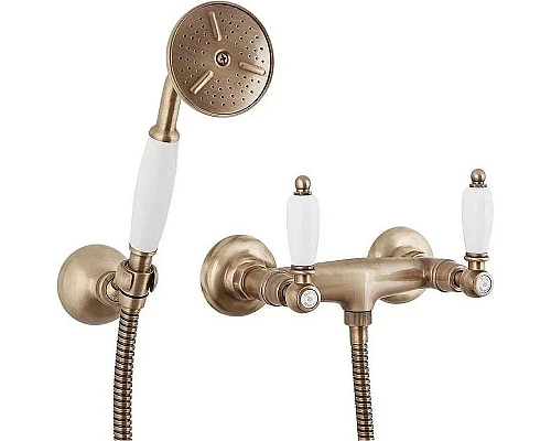 Приобрести Смеситель для душа Cezares First FIRST-D-02-Bi Бронза в магазине сантехники Santeh-Crystal.ru