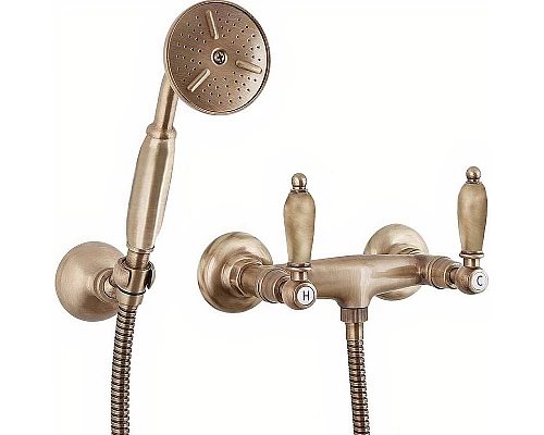 Купить Смеситель для душа Cezares First FIRST-D-02-M Бронза в магазине сантехники Santeh-Crystal.ru