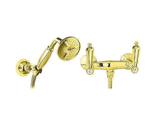 Заказать Смеситель для душа Cezares First FIRST-D-03/24-M Золото 24 карат в магазине сантехники Santeh-Crystal.ru