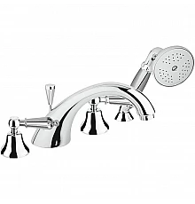 Смеситель на борт ванны Cezares First-BVD-01-M Хром