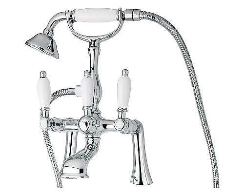 Заказать Смеситель на борт ванны Cezares First-PBV-01-Bi Хром в магазине сантехники Santeh-Crystal.ru