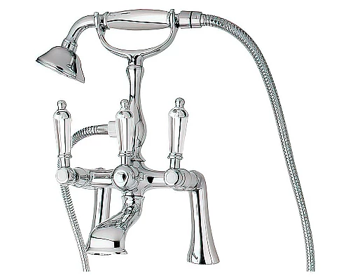 Заказать Смеситель на борт ванны Cezares First-PBV-01-M Хром в магазине сантехники Santeh-Crystal.ru