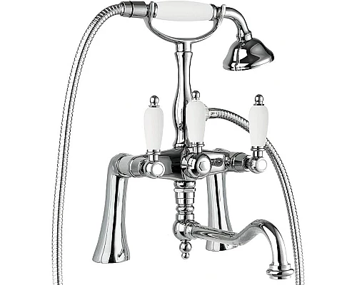 Заказать Смеситель на борт ванны Cezares First-PBV2-01-Bi Хром в магазине сантехники Santeh-Crystal.ru