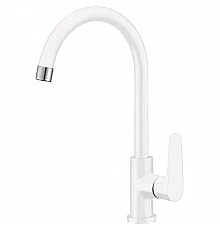 Смеситель для кухни Cezares LACONICO-C-LL25-BLC Белый