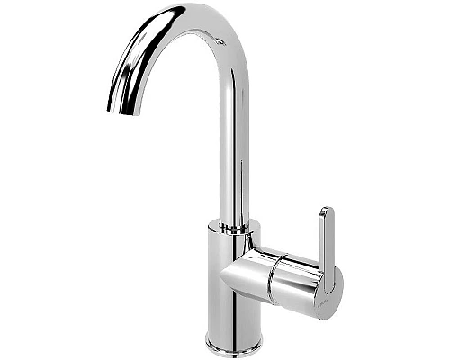 Заказать Смеситель для раковины Cezares LEAF-LSM-A-01-W0 Хром в магазине сантехники Santeh-Crystal.ru