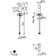 Приобрести Смеситель для раковины Cezares LEAF-LSM1-01-W0 Хром в магазине сантехники Santeh-Crystal.ru