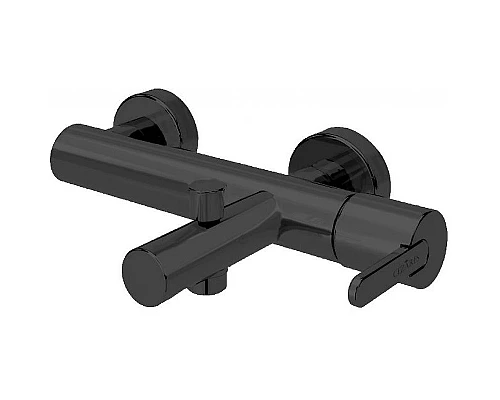 Заказать Смеситель для ванны Cezares LEAF-VD-NOP Черный матовый в магазине сантехники Santeh-Crystal.ru