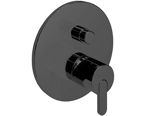Заказать Смеситель для душа Cezares LEAF-VDIM-NOP Черный матовый в магазине сантехники Santeh-Crystal.ru