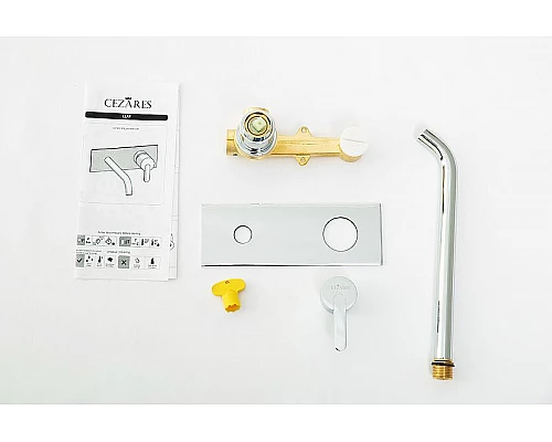 Заказать Смеситель для раковины Cezares Leaf LEAF-BLI1-01-W0 Хром в магазине сантехники Santeh-Crystal.ru