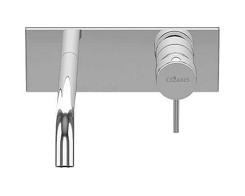 Приобрести Смеситель для раковины Cezares Leaf LEAF-BLI1-L-01-W0 Хром в магазине сантехники Santeh-Crystal.ru