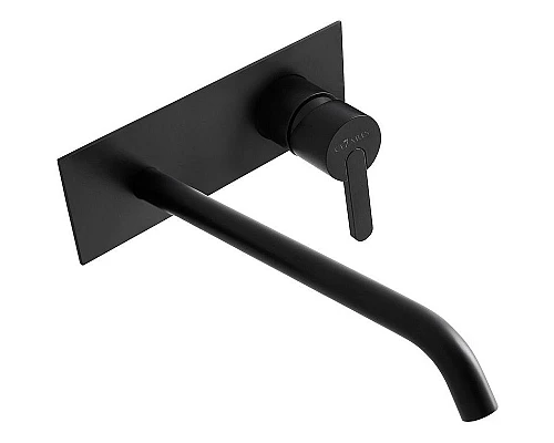 Приобрести Смеситель для раковины Cezares Leaf LEAF-BLI1-NOP Черный матовый в магазине сантехники Santeh-Crystal.ru