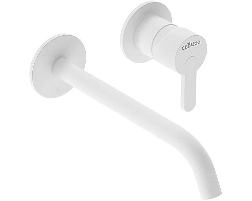 Заказать Смеситель для раковины Cezares Leaf LEAF-BLI2-BIO Белый матовый в магазине сантехники Santeh-Crystal.ru