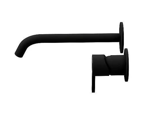 Купить Смеситель для раковины Cezares Leaf LEAF-BLI2-NOP Черный матовый в магазине сантехники Santeh-Crystal.ru