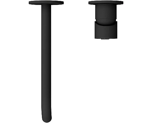 Купить Смеситель для раковины Cezares Leaf LEAF-BLI2-NOP Черный матовый в магазине сантехники Santeh-Crystal.ru