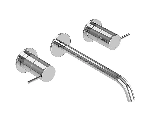 Смеситель для раковины Cezares Leaf LEAF-BLI3L-L-01-W0 Хром