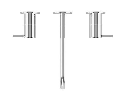 Смеситель для раковины Cezares Leaf LEAF-BLI3L-L-01-W0 Хром