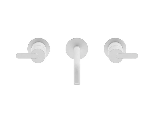 Заказать Смеситель для раковины Cezares Leaf LEAF-BLI3L-BIO Белый матовый в магазине сантехники Santeh-Crystal.ru