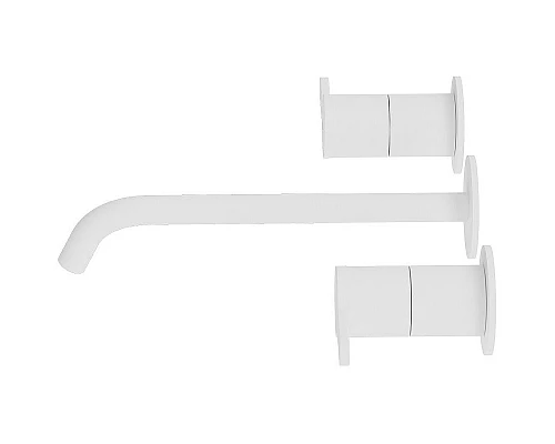 Заказать Смеситель для раковины Cezares Leaf LEAF-BLI3L-BIO Белый матовый в магазине сантехники Santeh-Crystal.ru