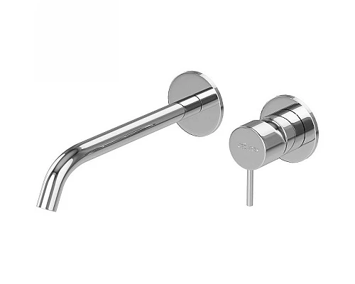 Купить Смеситель для раковины Cezares Leaf LEAF-BLI2-L-01-W0 Хром в магазине сантехники Santeh-Crystal.ru