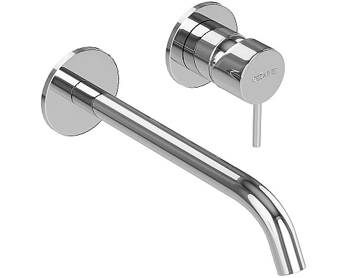 Купить Смеситель для раковины Cezares Leaf LEAF-BLI2-L-01-W0 Хром в магазине сантехники Santeh-Crystal.ru