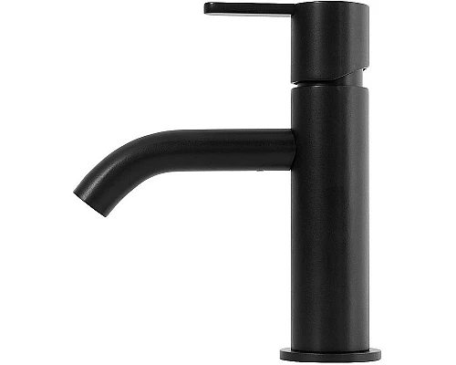 Купить Смеситель для раковины Cezares Leaf LEAF-LSM2-NOP Черный матовый в магазине сантехники Santeh-Crystal.ru