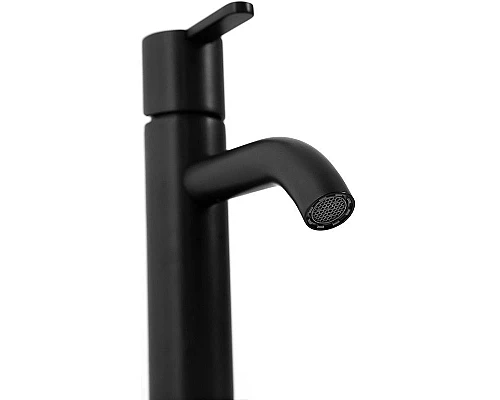 Купить Смеситель для раковины Cezares Leaf LEAF-LSM2-NOP Черный матовый в магазине сантехники Santeh-Crystal.ru