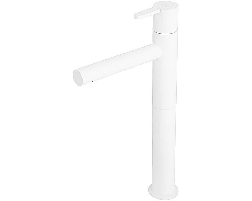 Купить Смеситель для раковины Cezares Leaf LEAF-LC1-BIO Белый матовый в магазине сантехники Santeh-Crystal.ru