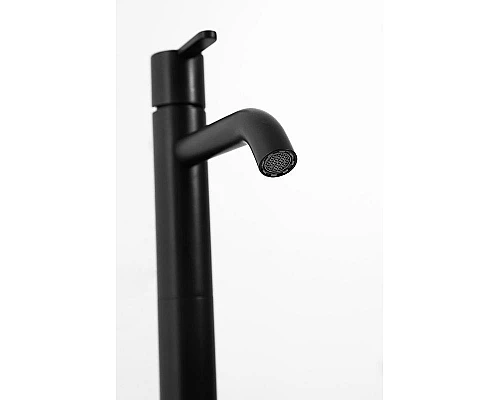 Заказать Смеситель для раковины Cezares Leaf LEAF-LC2-NOP Черный матовый в магазине сантехники Santeh-Crystal.ru