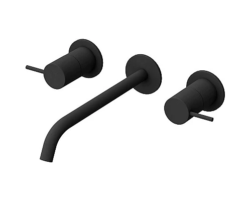 Смеситель для раковины Cezares Leaf LEAF-BLI3L-L-NOP Черный матовый