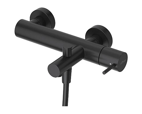 Смеситель для ванны Cezares Leaf LEAF-VD-L-NOP Черный матовый