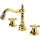 Приобрести Смеситель для раковины Cezares Lord-BLS2-03/24 Золото 24 карат в магазине сантехники Santeh-Crystal.ru