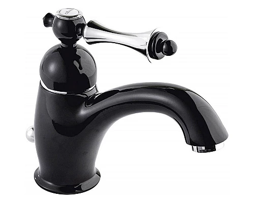 Приобрести Смеситель для раковины Cezares MARGOT-LSM1-NOP Черный матовый в магазине сантехники Santeh-Crystal.ru