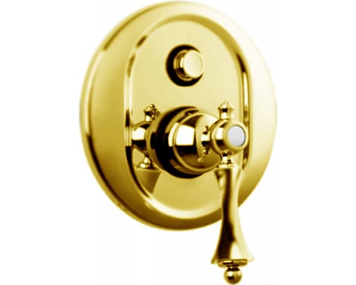 Купить Смеситель для ванны и душа Cezares Margot MARGOT-VDIM-01-M Золото 24 карата в магазине сантехники Santeh-Crystal.ru