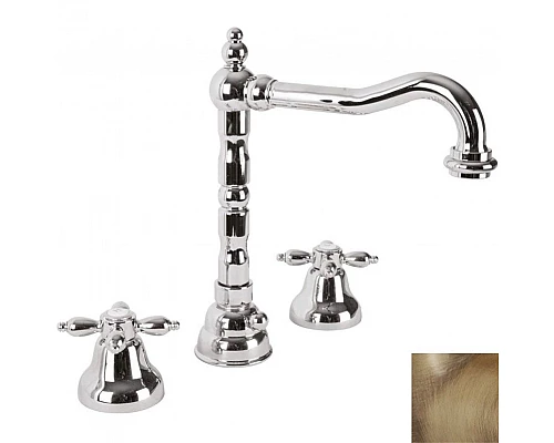 Купить Смеситель для раковины Cezares Nostalgia NOSTALGIA-BLS2-02 Бронза в магазине сантехники Santeh-Crystal.ru