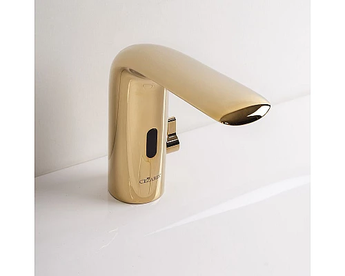 Приобрести Смеситель для раковины Cezares Vague VAGUE-ELS-03-W0 Золото в магазине сантехники Santeh-Crystal.ru