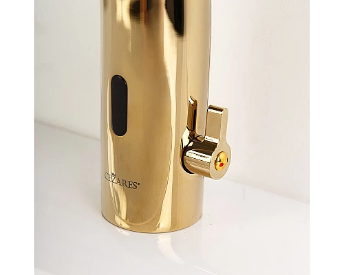 Приобрести Смеситель для раковины Cezares Vague VAGUE-ELS-03-W0 Золото в магазине сантехники Santeh-Crystal.ru