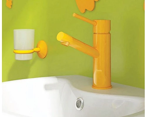 Заказать Смеситель для раковины Creavit Ducky FC1198Y Желтый в магазине сантехники Santeh-Crystal.ru