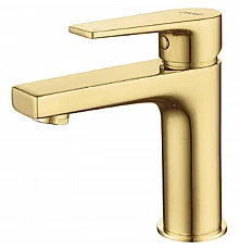 Смеситель для раковины Creavit Sharp SR1500G Золото