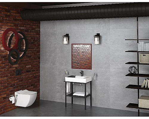 Купить Смеситель для раковины Creavit Sharp SR1500S Черный в магазине сантехники Santeh-Crystal.ru