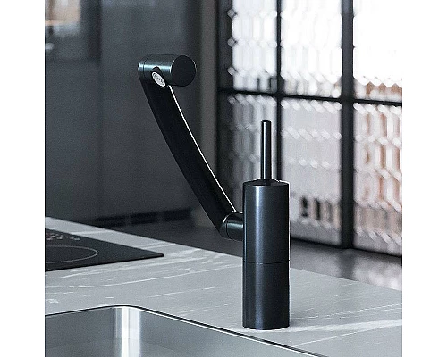 Заказать Смеситель для кухни Damixa Arc 290007364 Черный матовый в магазине сантехники Santeh-Crystal.ru